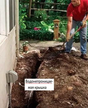 наружная розетка в сборе 